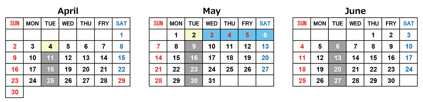calendar2022(April-MayーJune)
